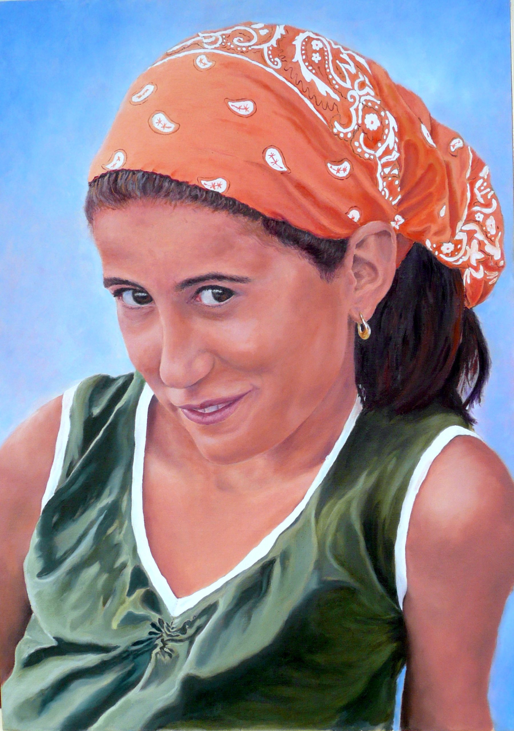 Ritratto di Giorgia - olio su tela 50x70